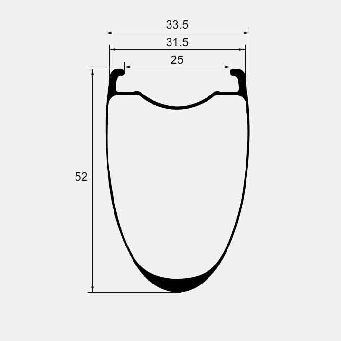 Light Bicycle Airia 52