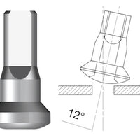 Sapim Polyax Brass Nipple