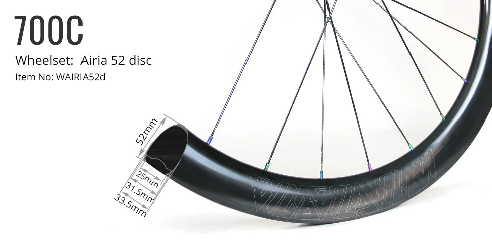 Light Bicycle Airia 52