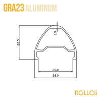 ROLLCii GRA23 Alloy Rim