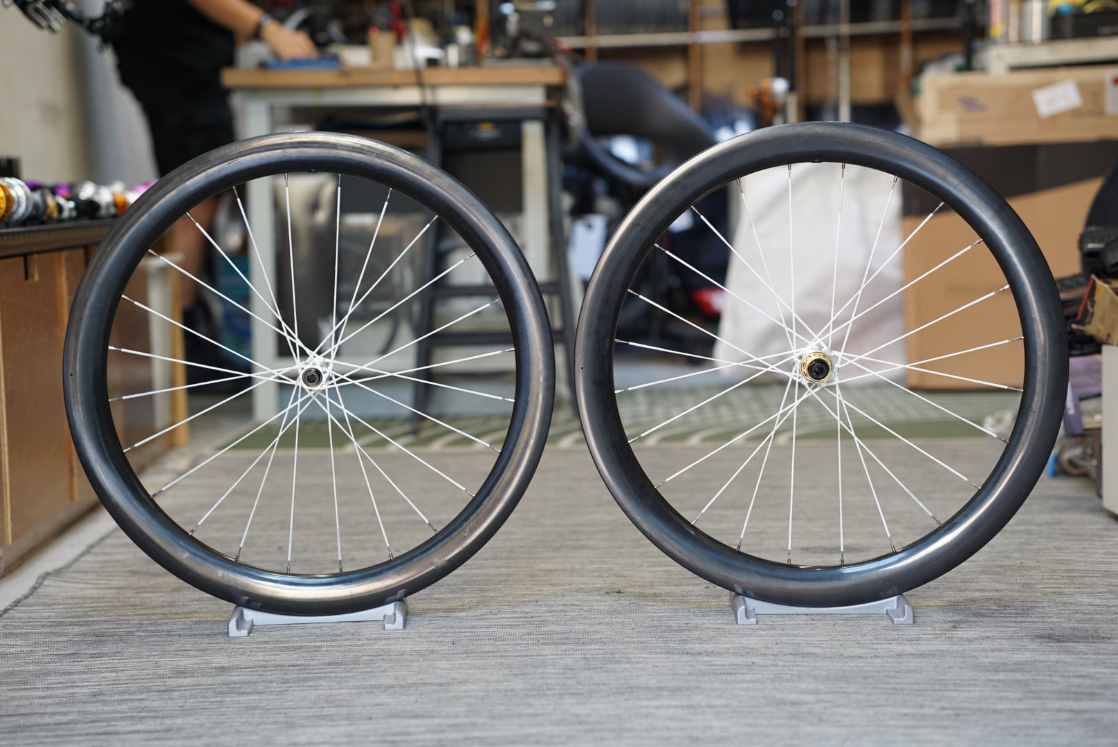 Light Bicycle Airia 52 // Berd Spoke // NONPlus Primaro SP – BuiltWheels