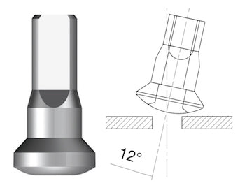 Sapim Polyax Brass Nipple
