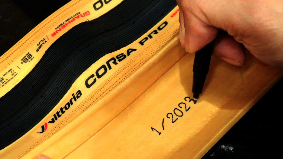 Vittoria Corsa Pro Limited Edition Gold Tyres