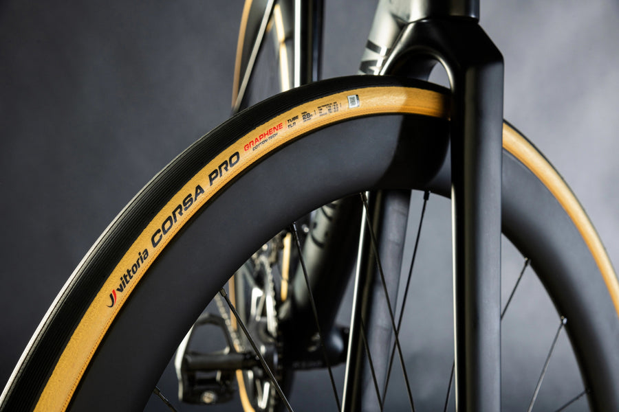 Vittoria Corsa Pro Limited Edition Gold Tyres