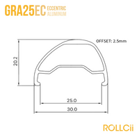 ROLLCii GRA25EC Alloy Rim