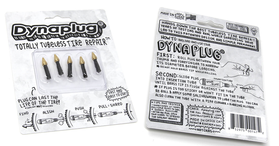 Dynaplug Tubeless Bicycle Tire Repair Plugs